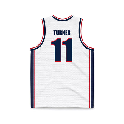 Gonzaga - NCAA Women's Basketball : Allie Turner - White Basketball Jersey