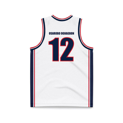 Gonzaga - NCAA Women's Basketball : Christabel Osarobo Oghagbon - White Basketball Jersey