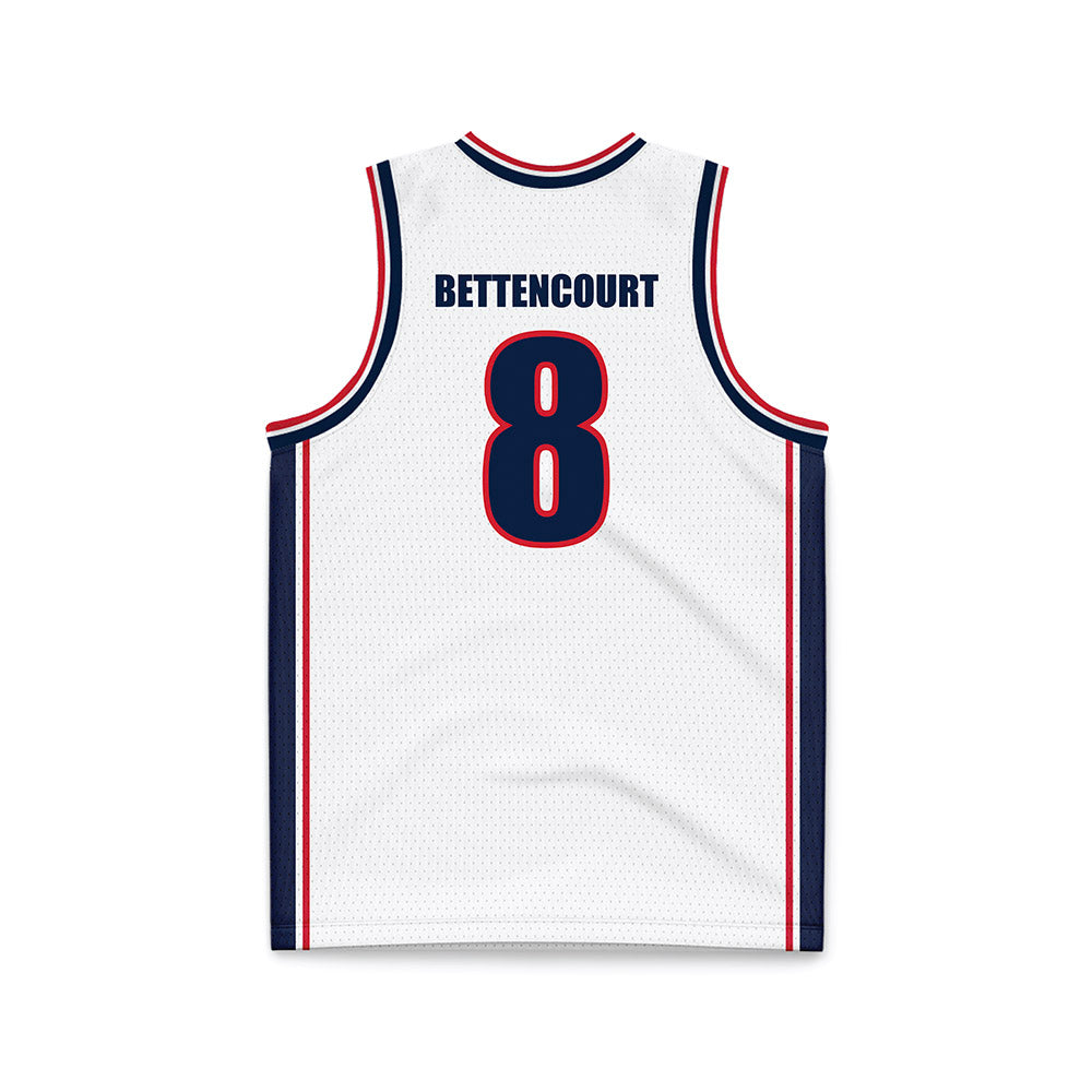 Gonzaga - NCAA Women's Basketball : Ines Bettencourt - White Basketball Jersey