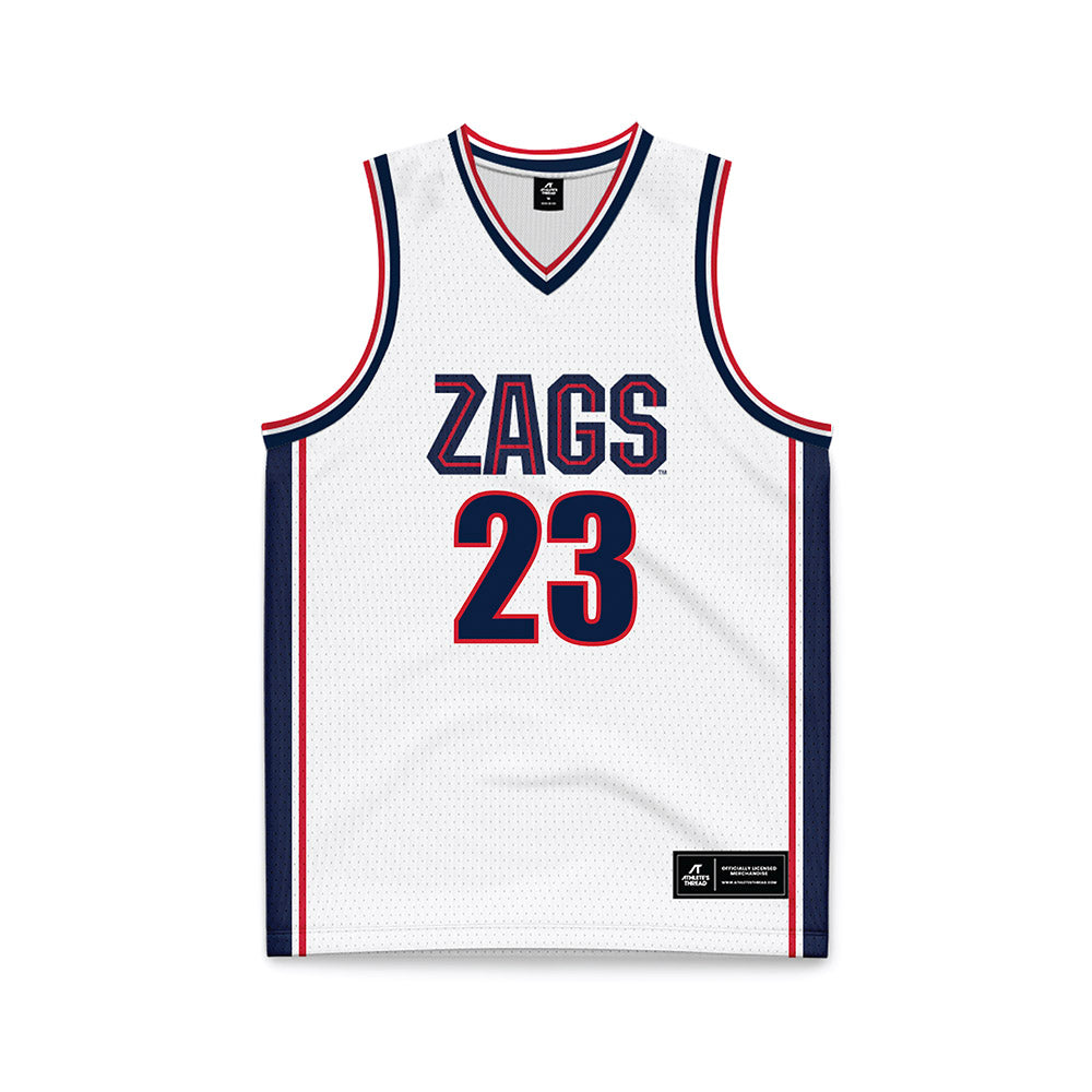 Gonzaga - NCAA Women's Basketball : Jaiden Haile - White Basketball Jersey-0