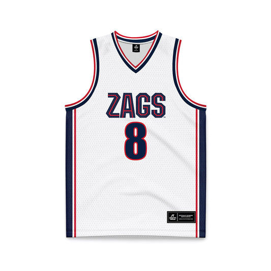 Gonzaga - NCAA Women's Basketball : Ines Bettencourt - White Basketball Jersey