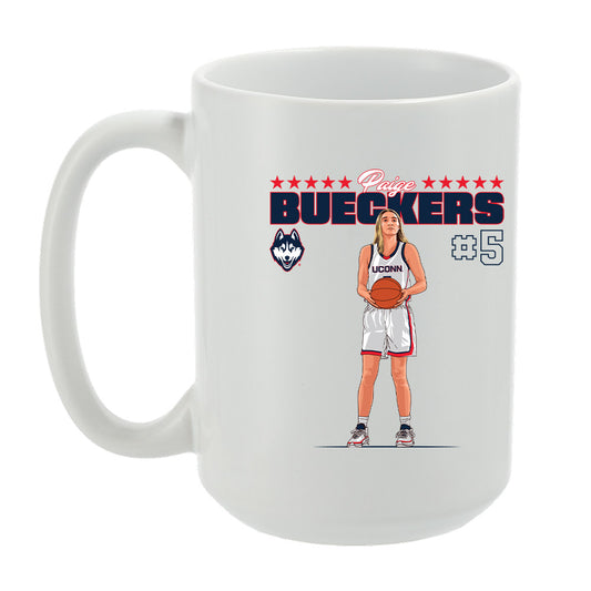 UConn - NCAA Women's Basketball : Paige Bueckers - Mug Individual Caricature