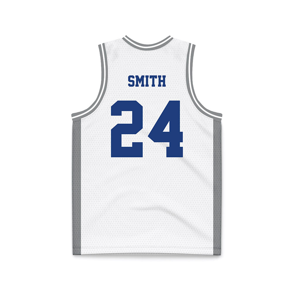 Memphis - NCAA Women's Basketball : Tamya Smith - White Fashion Basketball Jersey-1