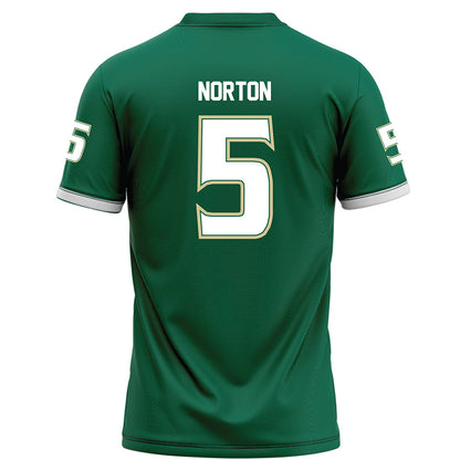 USF - NCAA Football : Cartevious Norton - Green Football Jersey-1