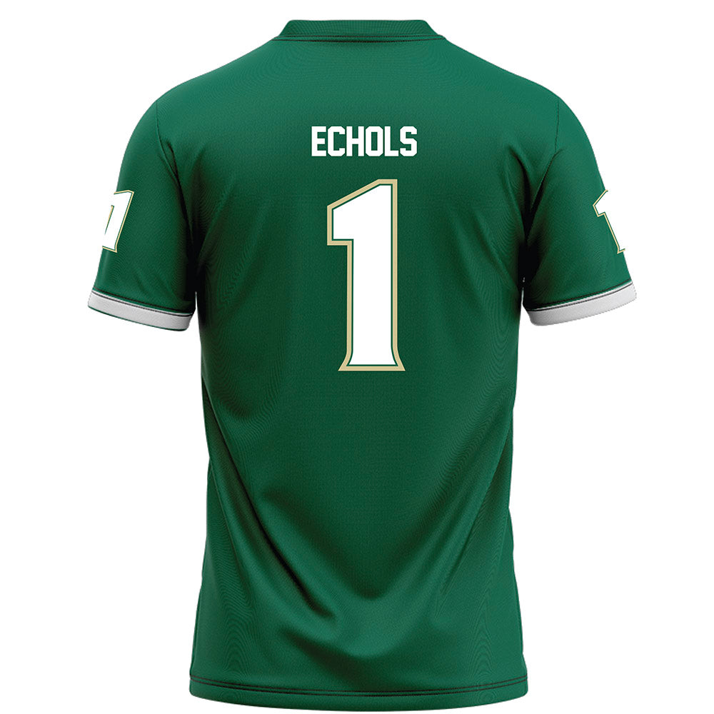 USF - NCAA Football : Jonathan Echols - Green Football Jersey-1