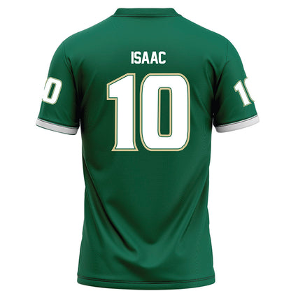 USF - NCAA Football : Alvon Isaac - Green Football Jersey