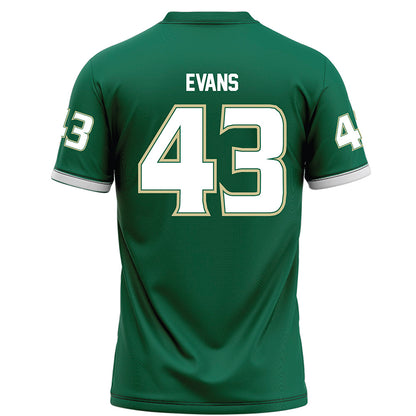 USF - NCAA Football : Cooper Evans - Green Football Jersey