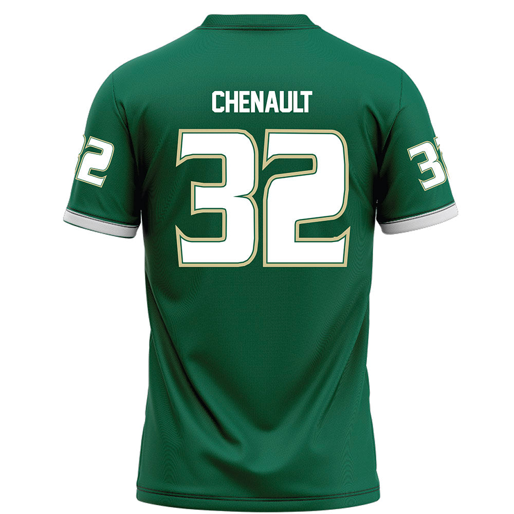 USF - NCAA Football : James Chenault - Green Football Jersey