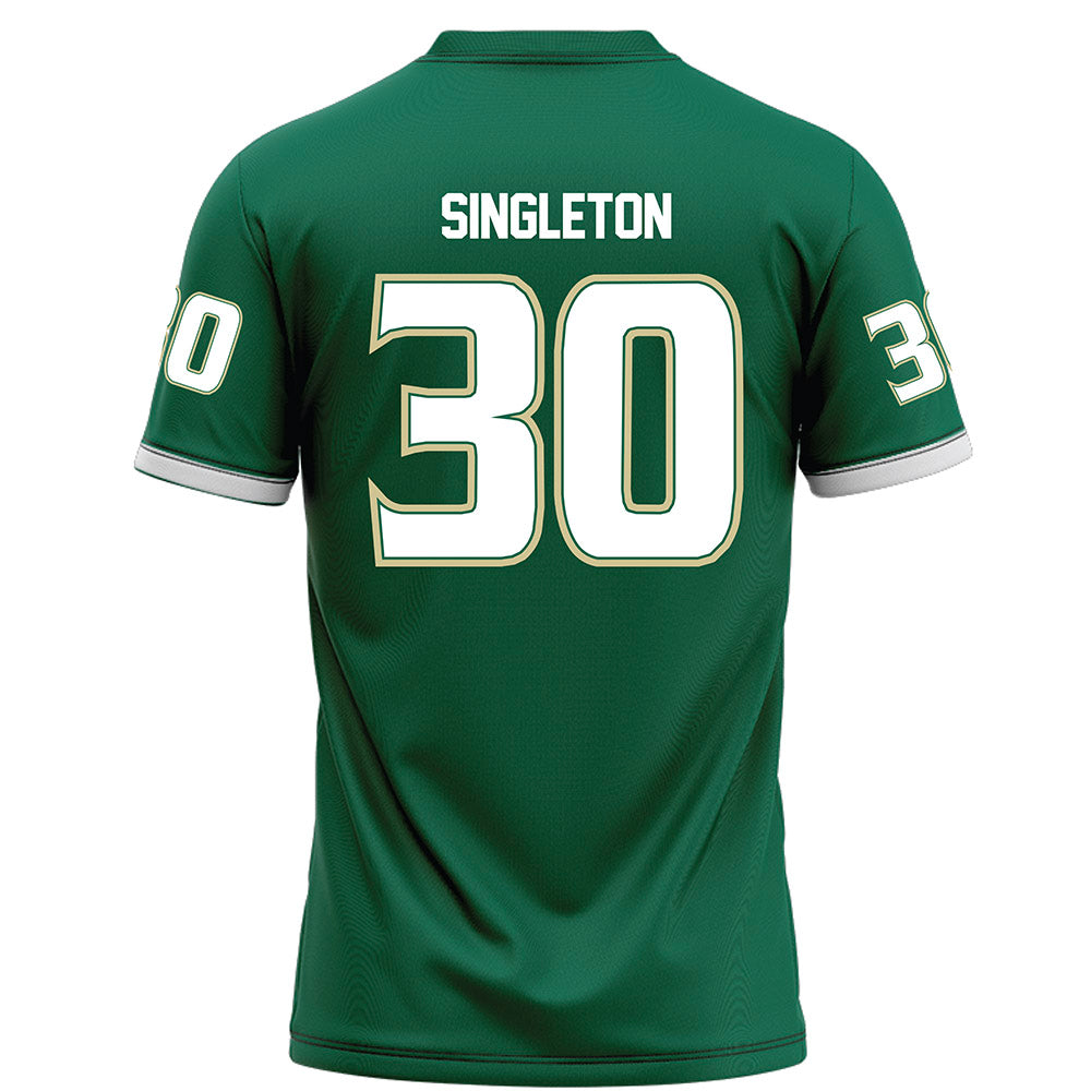 USF - NCAA Football : Ira Singleton - Green Football Jersey-1