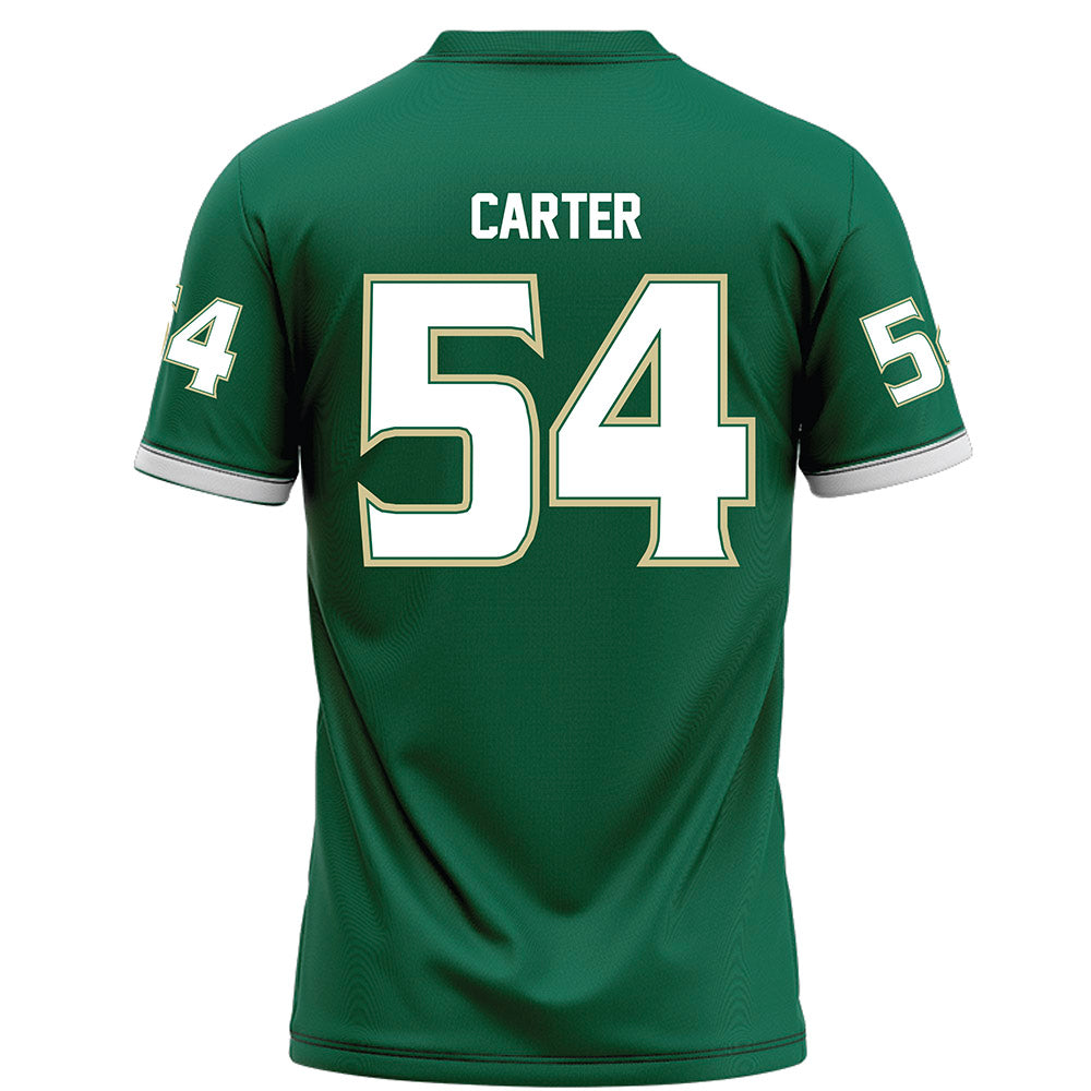 USF - NCAA Football : Braden Carter - Green Football Jersey