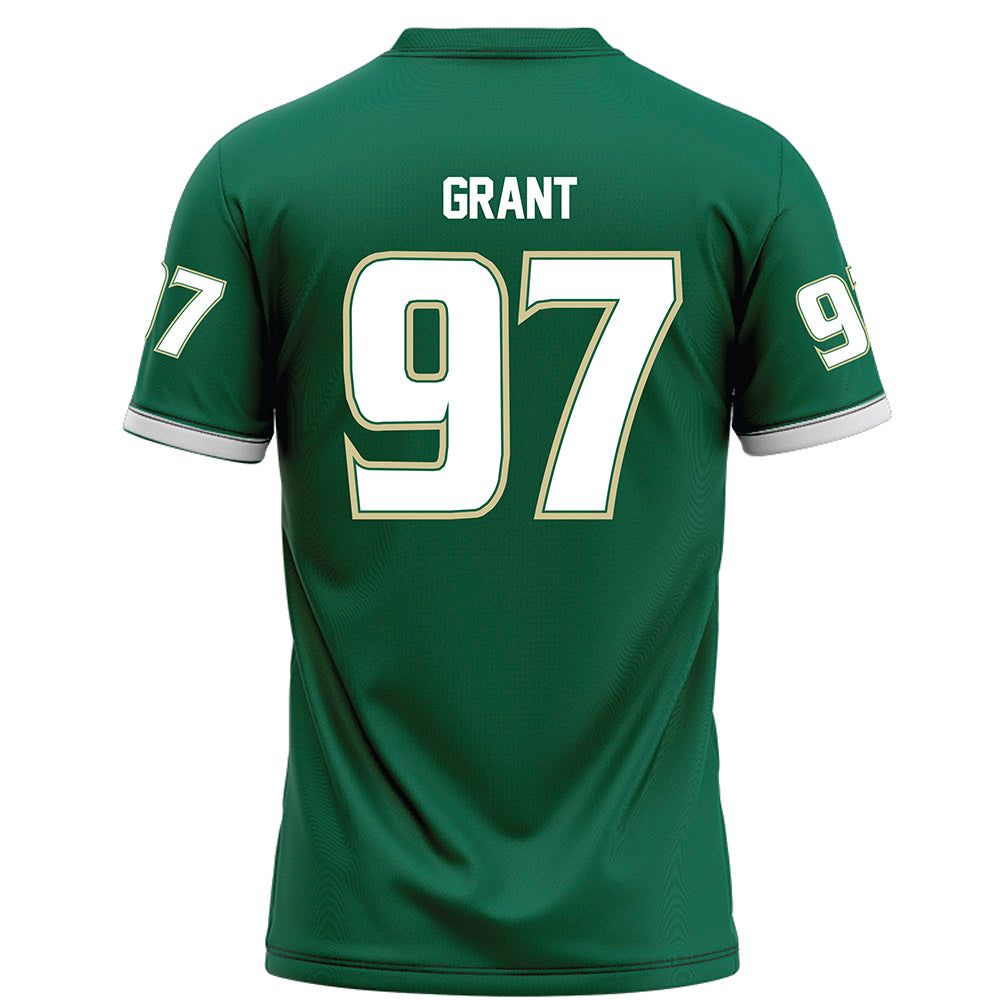 USF - NCAA Football : Jahari Grant - Green Football Jersey