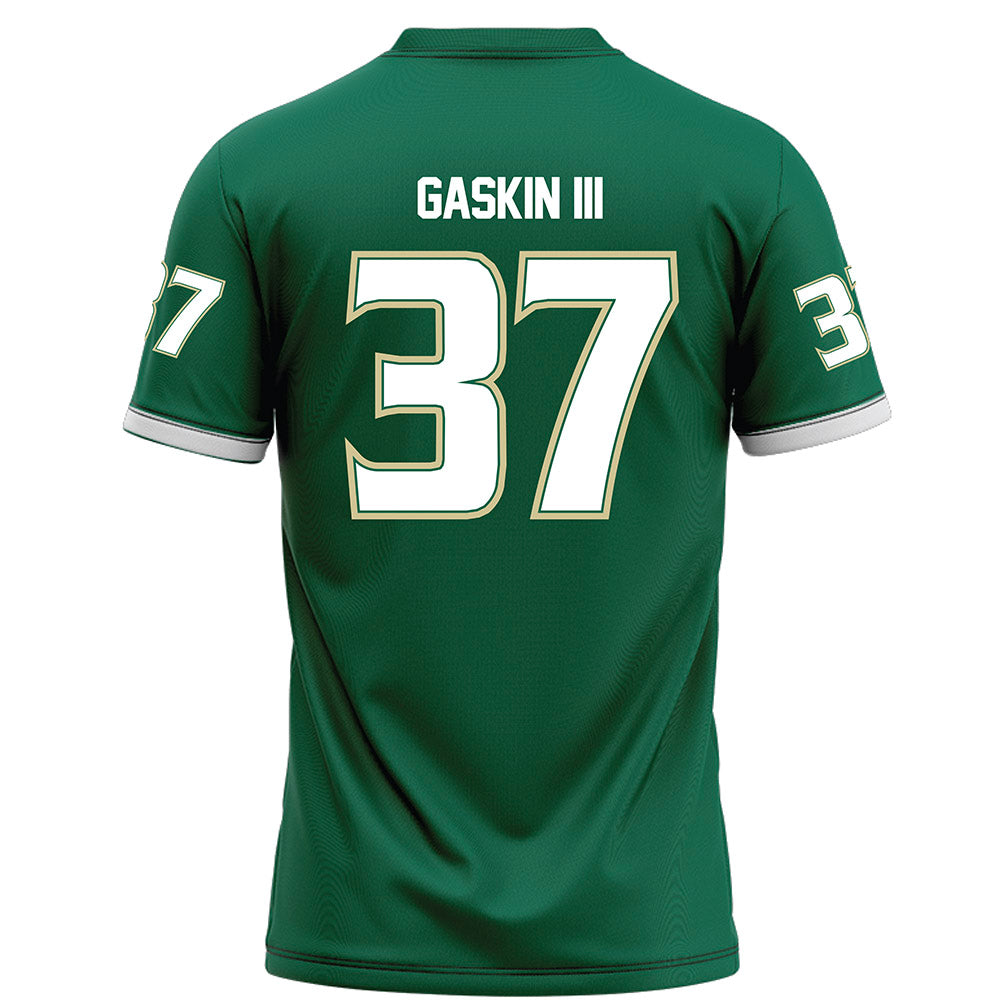 USF - NCAA Football : Fred Gaskin III - Green Football Jersey-1