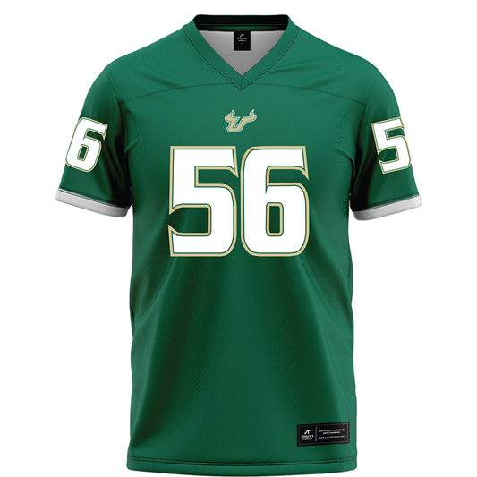 USF - NCAA Football : Cole Skinner - Green Football Jersey