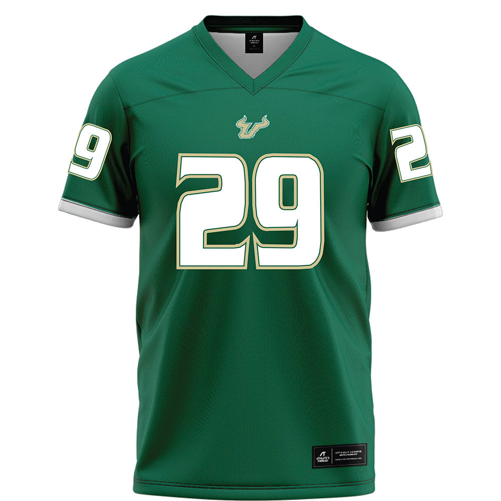 USF - NCAA Football : Deylen Platt - Green Football Jersey