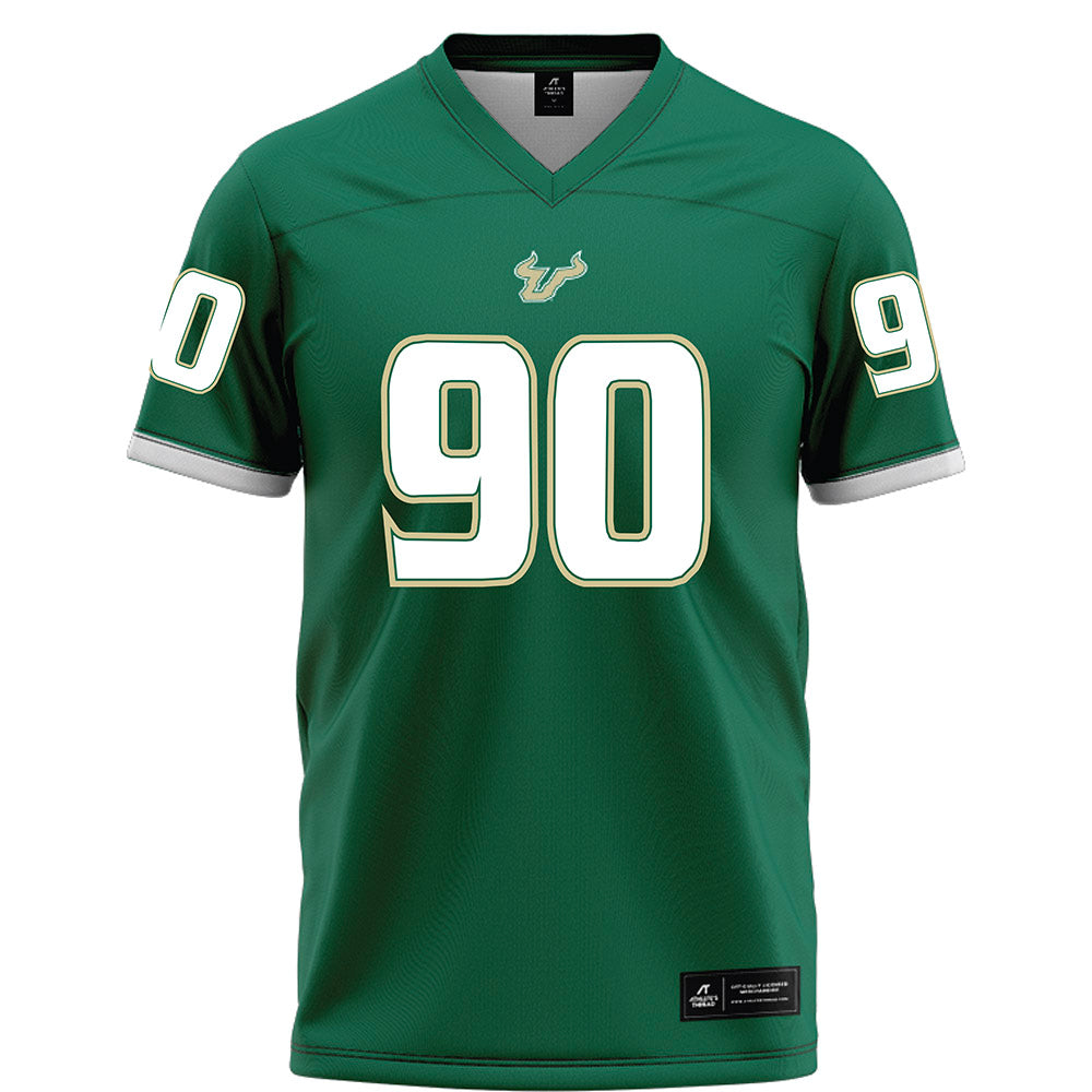 USF - NCAA Football : Richard Scott III - Green Football Jersey-0