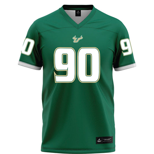 USF - NCAA Football : Richard Scott III - Green Football Jersey-0