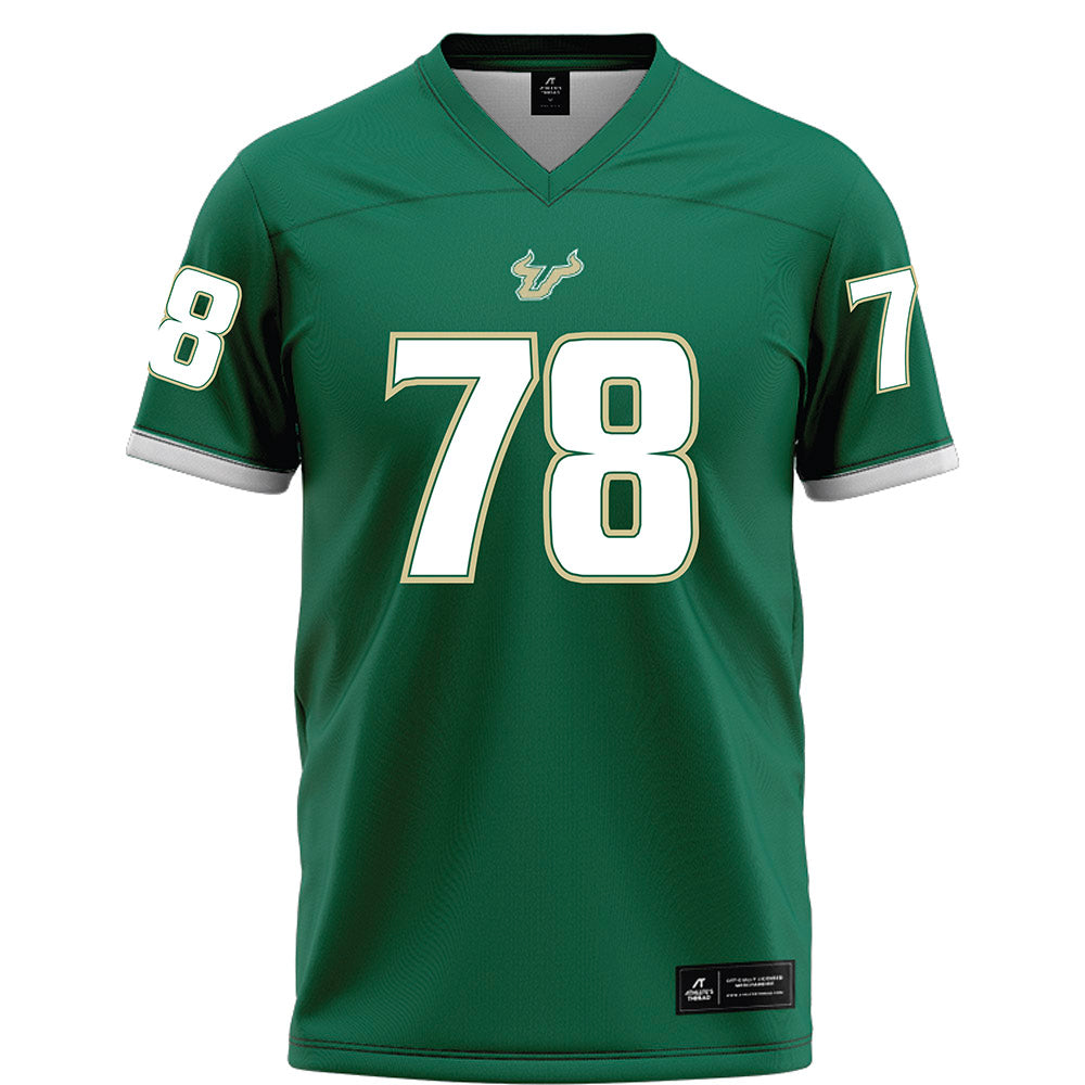 USF - NCAA Football : Jack Wilty - Green Football Jersey