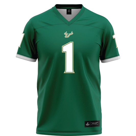 USF - NCAA Football : Jonathan Echols - Green Football Jersey-0