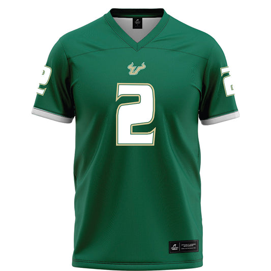 USF - NCAA Football : Chas Nimrod - Green Football Jersey-0