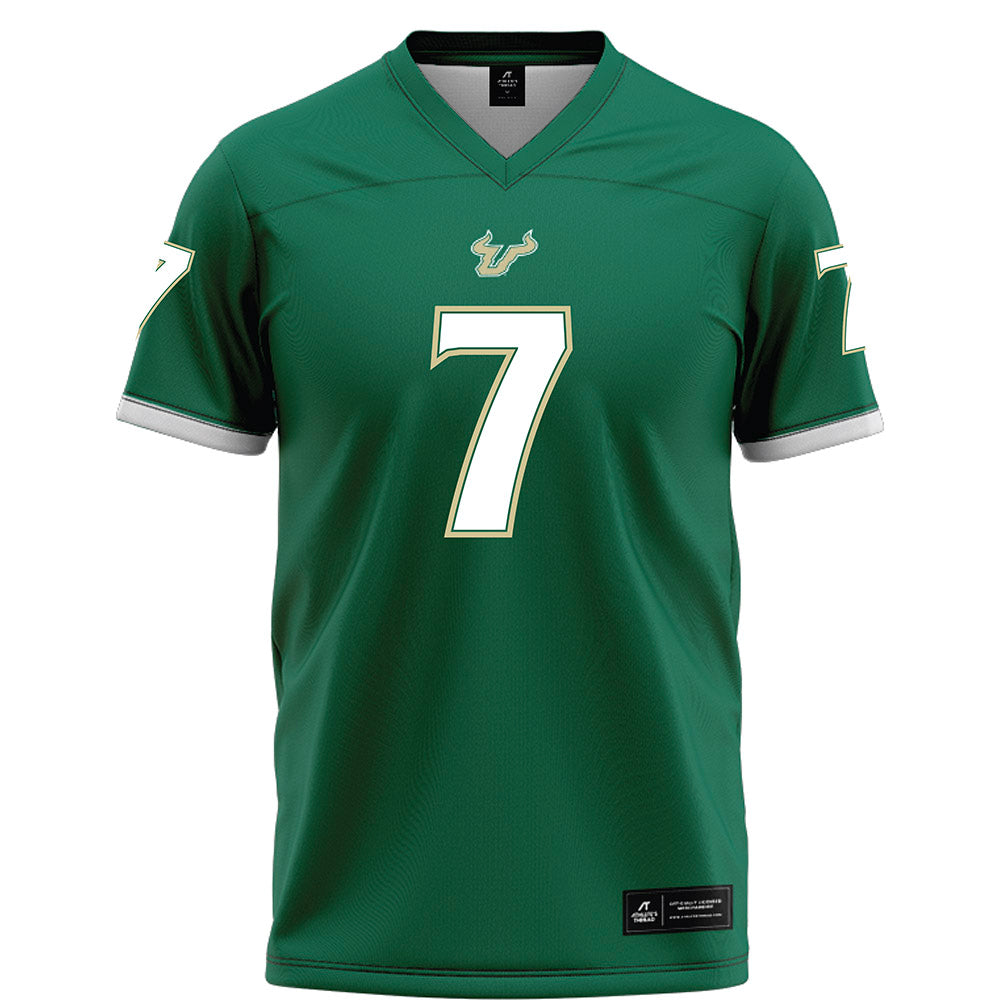 USF - NCAA Football : Kory Pettigrew - Green Football Jersey-0
