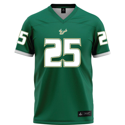 USF - NCAA Football : Zavier Hamilton - Green Football Jersey-0