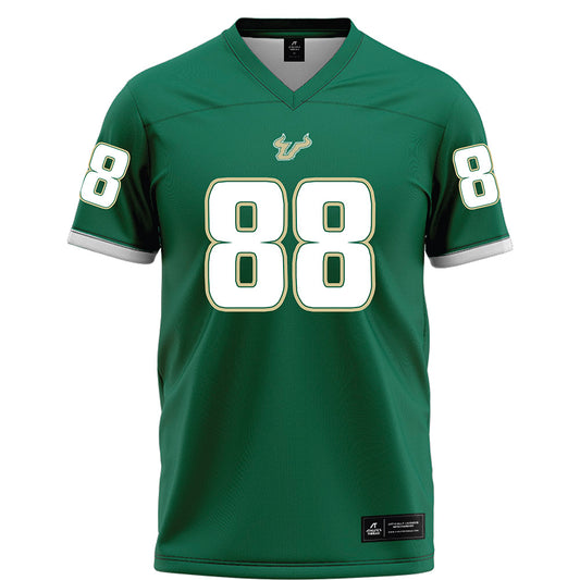 USF - NCAA Football : Payten Singletary - Green Football Jersey