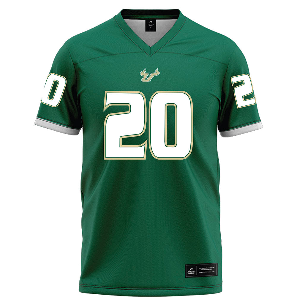 USF - NCAA Football : Jabari Smith - Green Football Jersey-0