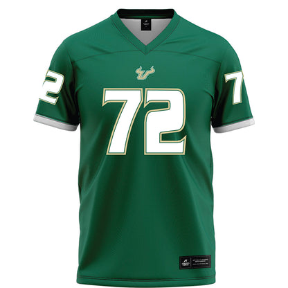 USF - NCAA Football : Cole Best - Green Football Jersey-0