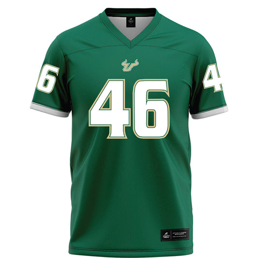 USF - NCAA Football : Will MacKinnon - Green Football Jersey