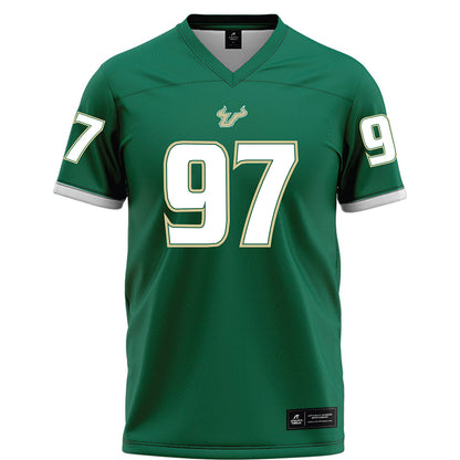 USF - NCAA Football : Jahari Grant - Green Football Jersey