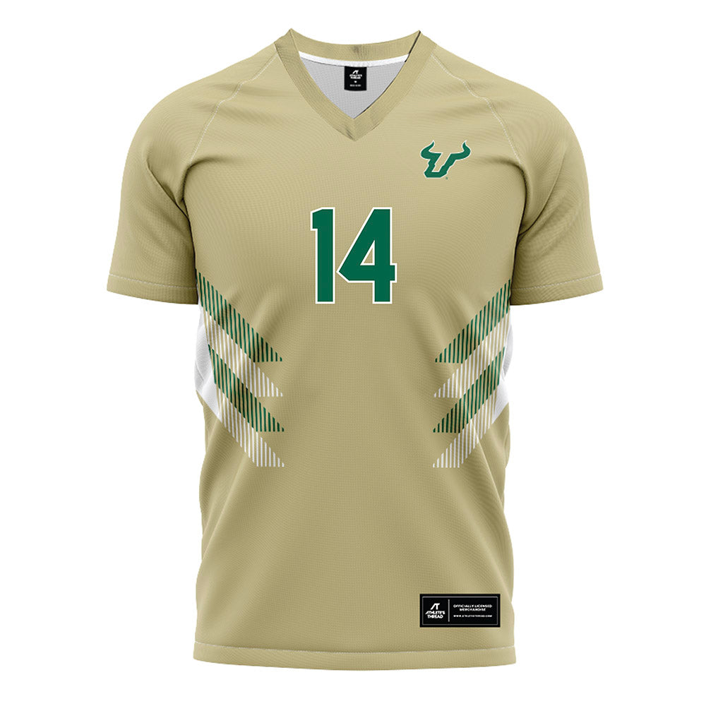 USF - NCAA Men's Soccer : Fabian Hilpert - Soccer Jersey-0