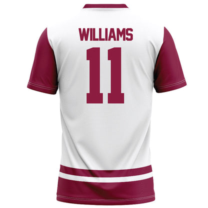 NMSU - NCAA Football : AJ Williams - White Football Jersey-1