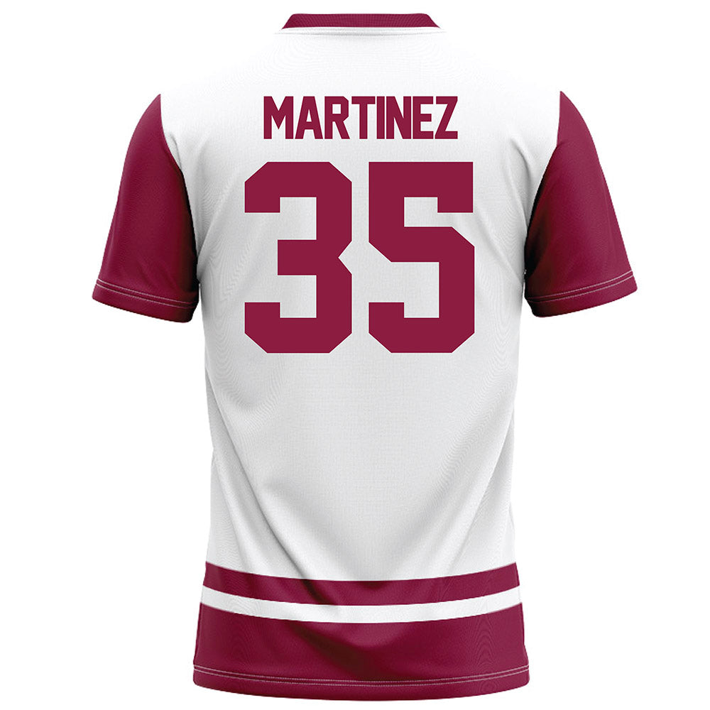 NMSU - NCAA Football : Tyler Martinez - White Football Jersey-1
