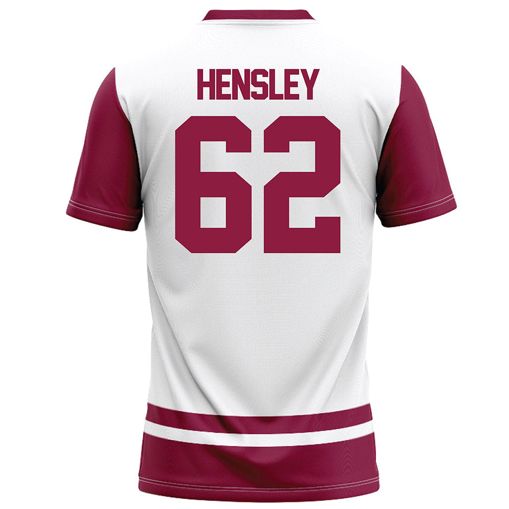 NMSU - NCAA Football : EZRA HENSLEY - White Football Jersey-1