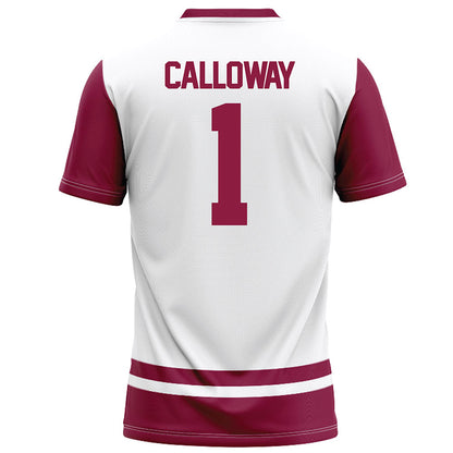 NMSU - NCAA Football : Kadarius Calloway - White Football Jersey-1