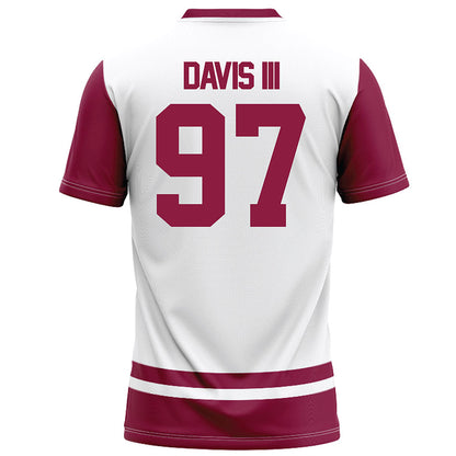 NMSU - NCAA Football : Henry Davis III - White Football Jersey