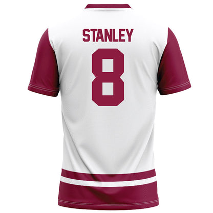 NMSU - NCAA Football : Dijon Stanley - White Football Jersey-1