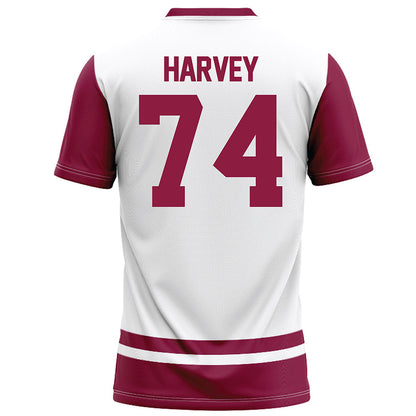 NMSU - NCAA Football : Elijah Harvey - White Football Jersey