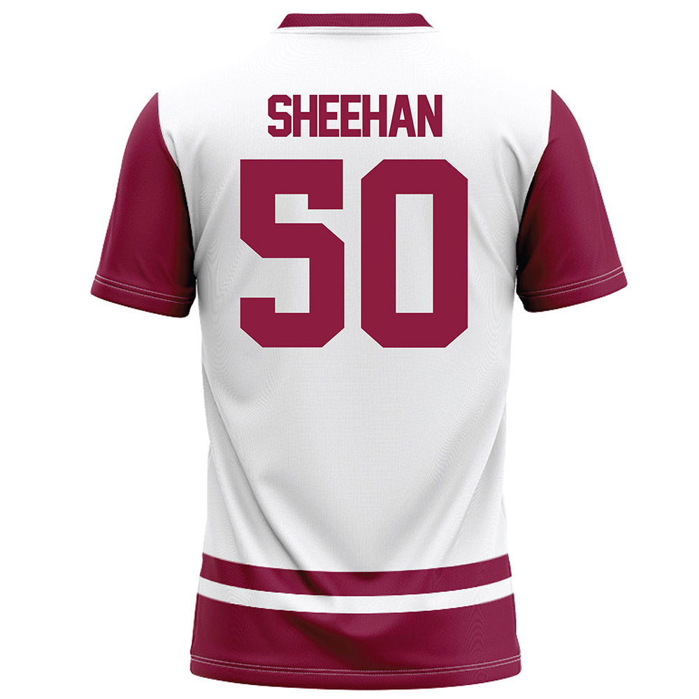 NMSU - NCAA Football : Cooper Sheehan - White Football Jersey-1