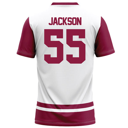 NMSU - NCAA Football : Shamarr Jackson - White Football Jersey