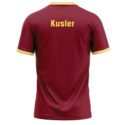 NSU - NCAA Baseball : Braxton Kusler - Maroon Baseball Jersey