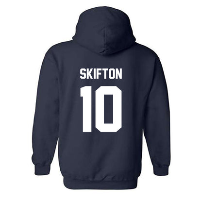 AU - NCAA Football : Adam Skifton - Classic Fashion Shersey Hooded Sweatshirt-1