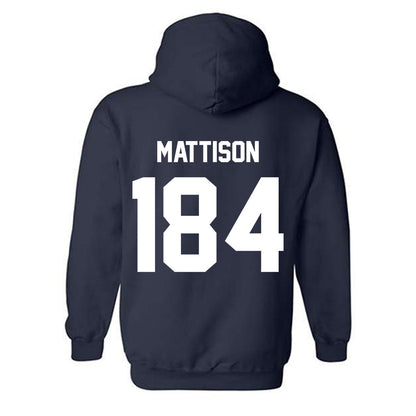 AU - NCAA Wrestling : Aidan Mattison - Classic Fashion Shersey Hooded Sweatshirt-1
