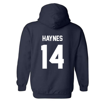 AU - NCAA Football : Jaxon Haynes - Classic Fashion Shersey Hooded Sweatshirt-1