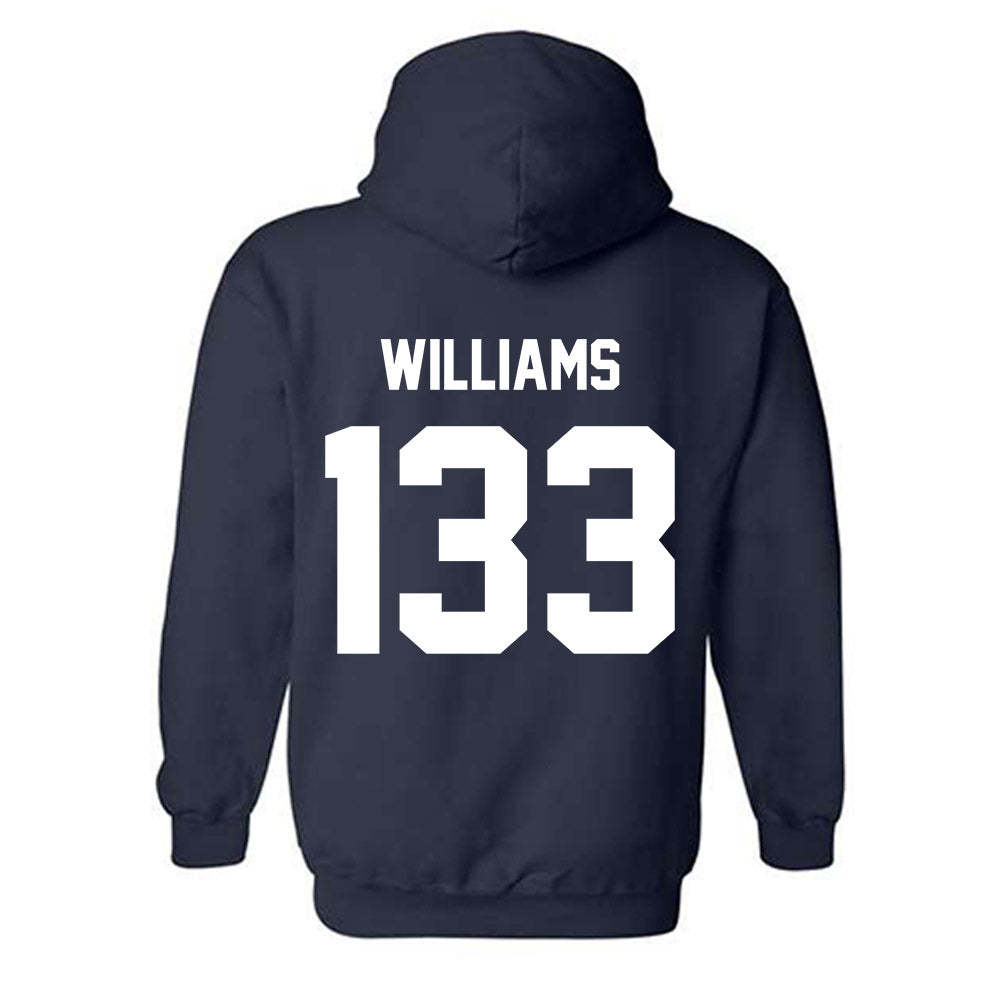 AU - NCAA Wrestling : Bentley Williams - Classic Fashion Shersey Hooded Sweatshirt-1