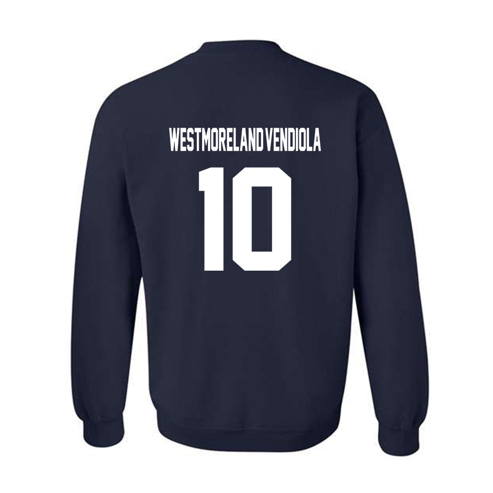 AU - NCAA Men's Basketball : Amari Westmoreland-Vendiola - Classic Fashion Shersey Crewneck Sweatshirt-1