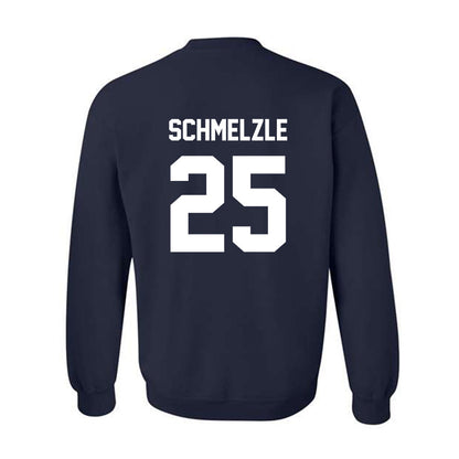 AU - NCAA Baseball : Cal Schmelzle - Classic Fashion Shersey Crewneck Sweatshirt-1