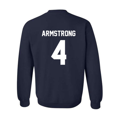 AU - NCAA Men's Basketball : Cj Armstrong - Classic Fashion Shersey Crewneck Sweatshirt-1