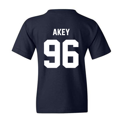 AU - NCAA Football : Connor Akey - Classic Fashion Shersey Youth T-Shirt-1