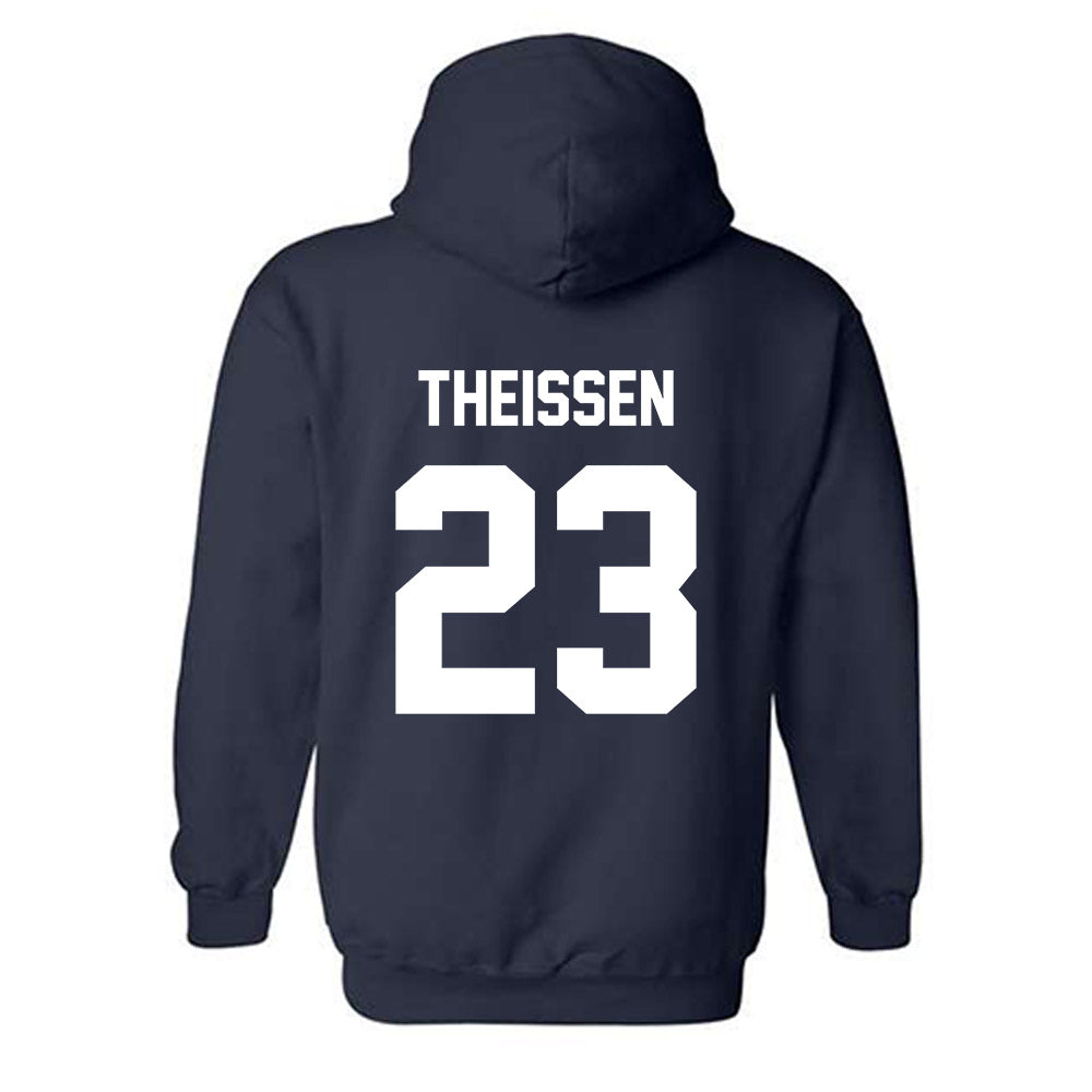 AU - NCAA Men's Ice Hockey : Carter Theissen - Classic Fashion Shersey Hooded Sweatshirt-1